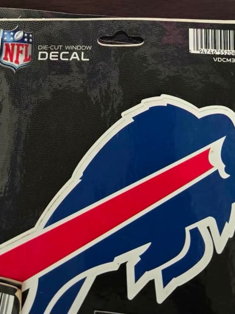 NFL Buffalo Bills Die-Cut Window Decal - Blue, Red, White